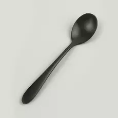 Ложка чайная ,покрытие PVD,черный матовый цвет,серия "Alessi-Black"  P.L.