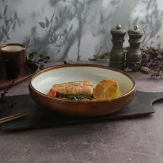 Тарелка d=25см, h=5,5 см, V=1450мл, фарфор "Паназия" P.L.-ProffCuisine