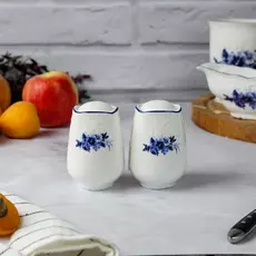 Набор для специй "Соль+Перец",коллекция "Blue Flower"  P.L. Proff Cuisine