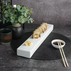 Блюдо 42,5*7,3*3,5 см,фарфор,серия "Паназия",  P.L. - Proff Cuisine
