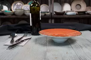 Тарелка для пасты/супа/салата Fusion Brown Shore 100 мл, 23 см, P.L. Proff Cuisine
