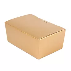 Коробка для кондитерских изделий, 250 г, золотая, 11,5*7,5*5 см, картон, 1 шт, Garcia de Pou