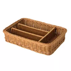 Подставка плетеная для столовых приборов, 40*30*7 см, P.L.Proff Cuisine