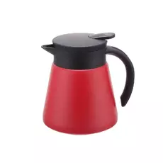 Кофейник вакуумный 0.6 л, нержавейка,красный  P.L. Proff Cuisine