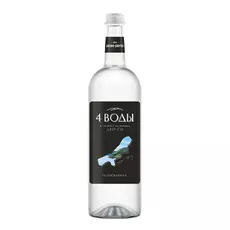 Природная питьевая вода,артезианская,газированная,"4 Воды" стекло 0,75 л,Абрау-Дюрсо (коробка 6шт)