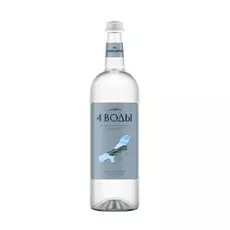Вода среднегазированная, стекло 0,75 л, "4 Воды Виноградная", Абрау-Дюрсо (коробка 6 шт)
