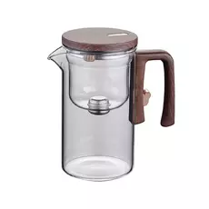 Чайник 900 мл,боросиликатное стекло,магнитный пресс  P.L. Proff Coffee