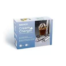 Баллончики для взбивания сливок (N2O) 10 шт/уп, "Select whip"