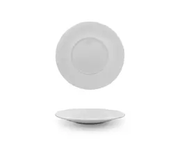 Тарелка мелкая d=22,5см, h=2.7 см, фарфор,серия "Frost White-Marine Moon",  P.L. - Proff Cuisine