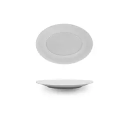 Блюдо овальное 31,5*23,3*3,5 см,серия "Frost White-Marine Moon",  P.L. - Proff Cuisine